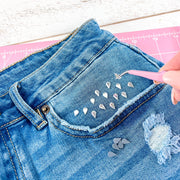 Shaped Rhinestones - Triangle 6x6mm - 288 Stones - Threadart.com