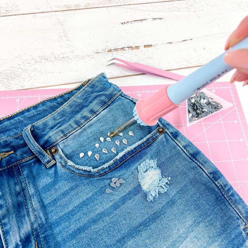 Shaped Rhinestones - Square 3x3mm - 288 Stones - Threadart.com