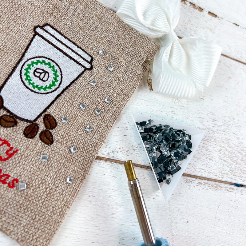 Shaped Rhinestones - Square 4x4mm - 288 Stones - Threadart.com