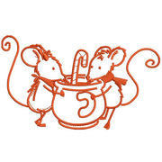 Machine Embroidery Designs - Sweet Chocolate Mouse - Threadart.com