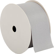 Grosgrain Ribbon 1 1/2" - 10 Yards - Lt Grey - Threadart.com