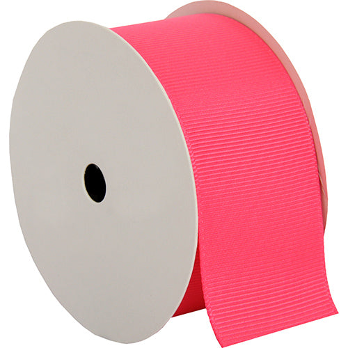 Grosgrain Ribbon 1 1/2" - 10 Yards - Hot Pink - Threadart.com