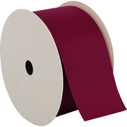 Grosgrain Ribbon 1 1/2" - 10 Yards - Burgundy - Threadart.com