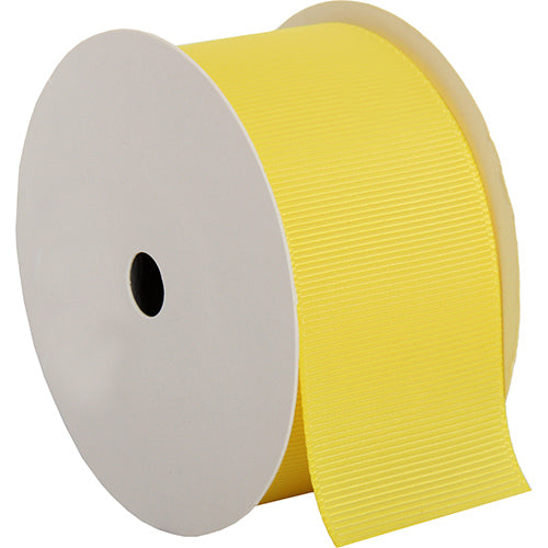 Grosgrain Ribbon 1 1/2" - 10 Yards - Yellow - Threadart.com