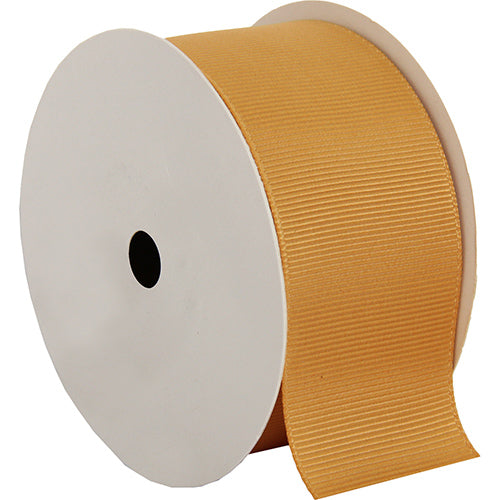 Grosgrain Ribbon 1 1/2" - 10 Yards - Beige - Threadart.com