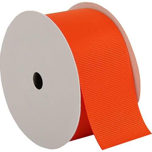 Grosgrain Ribbon 1 1/2" - 10 Yards - Orange - Threadart.com