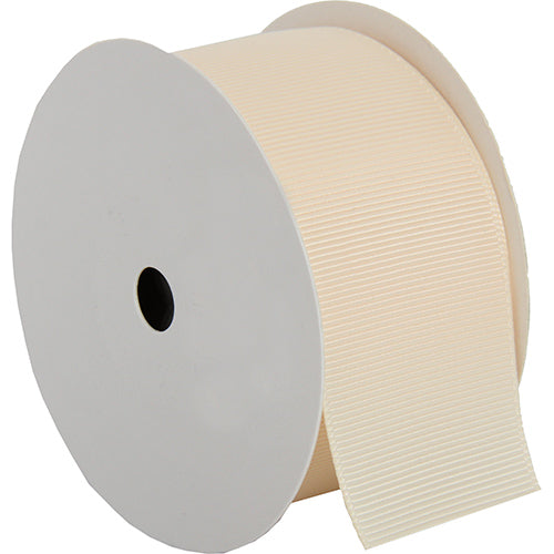 Grosgrain Ribbon 1 1/2" - 10 Yards - Natural - Threadart.com