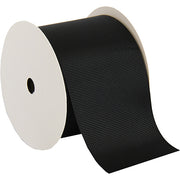 Grosgrain Ribbon 2 1/4" - 10 Yards - Black - Threadart.com