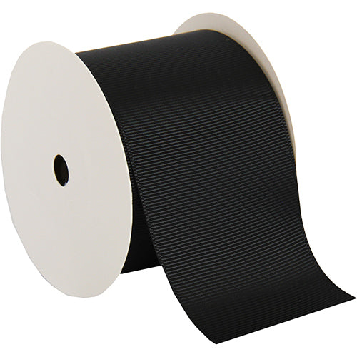 Grosgrain Ribbon 2 1/4" - 10 Yards - Black - Threadart.com
