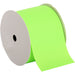 Grosgrain Ribbon 2 1/4" - 10 Yards - Neon Green - Threadart.com