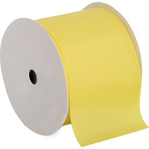 Grosgrain Ribbon 2 1/4" - 10 Yards - Yellow - Threadart.com