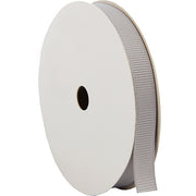 Grosgrain Ribbon 3/8" - 10 Yards - Lt Grey - Threadart.com