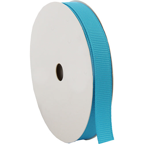 Grosgrain Ribbon 3/8" - 10 Yards - Aqua - Threadart.com
