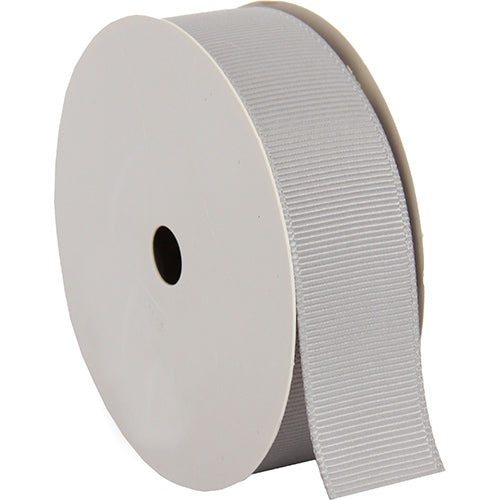 Grosgrain Ribbon 7/8" - 10 Yards - Lt Grey - Threadart.com
