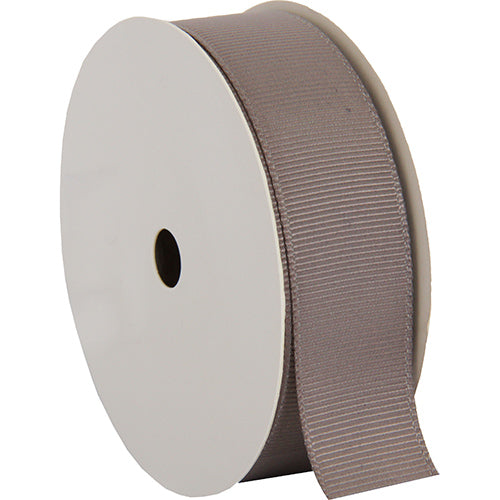 Grosgrain Ribbon 7/8" - 10 Yards - Grey - Threadart.com