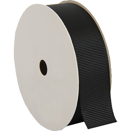 Grosgrain Ribbon 7/8" - 10 Yards - Black - Threadart.com