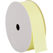 Grosgrain Ribbon 7/8" - 10 Yards - Pale Yellow - Threadart.com