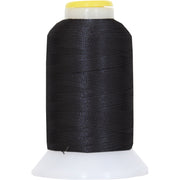 Micro Embroidery & Bobbin Thread 60 Wt No. 102 - Black- 1000 Meters - Threadart.com