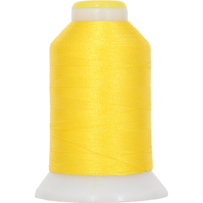 Micro Embroidery & Bobbin Thread 60 Wt No. 154 - Yellow- 1000 Meters - Threadart.com