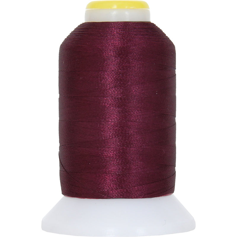 Micro Embroidery & Bobbin Thread 60 Wt No. 396 - Burgundy- 1000 Meters - Threadart.com