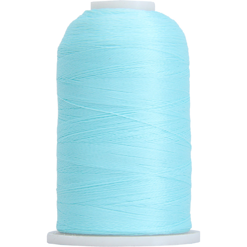 Glow In The Dark Machine Embroidery Thread - Teal - Threadart.com
