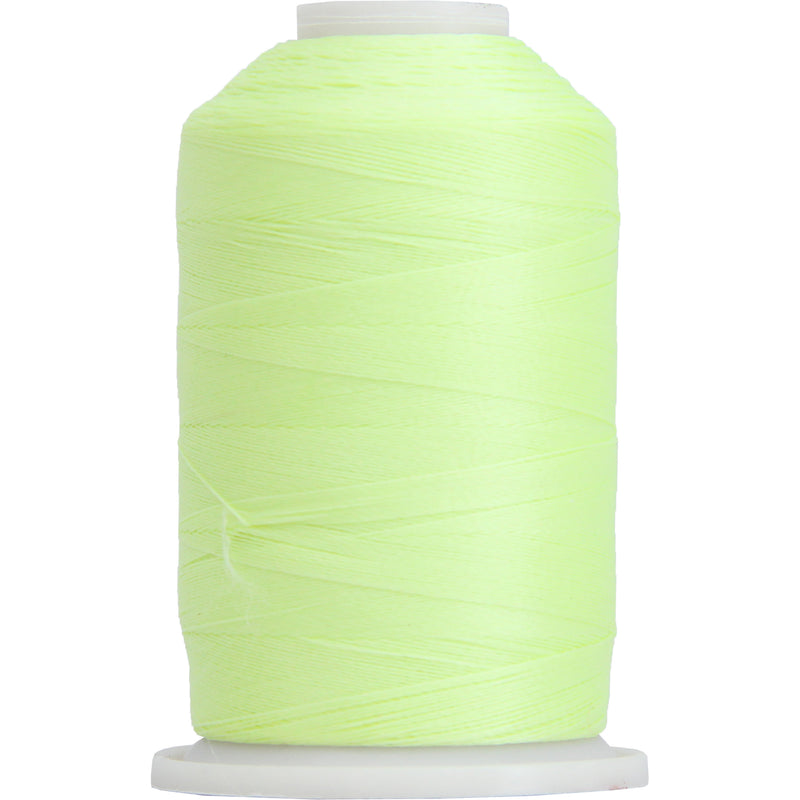 Glow In The Dark Machine Embroidery Thread - Yellow - Threadart.com