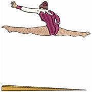 Machine Embroidery Designs - Gymnastics(1) - Threadart.com