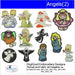Machine Embroidery Designs - Angels(2) - Threadart.com