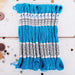Aqua Premium Cotton Embroidery Floss - Box of 12 - Six Strand Thread - No. 405 - Threadart.com