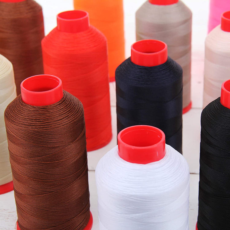 Bonded Nylon Thread - 1500 Meters - #69 - Orange - Threadart.com