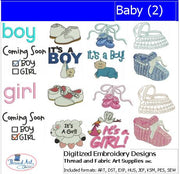 Machine Embroidery Designs - Baby(2) - Threadart.com