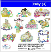 Machine Embroidery Designs - Baby(4) - Threadart.com