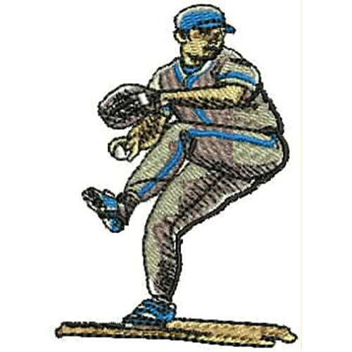 Machine Embroidery Designs - Baseball(1) - Threadart.com