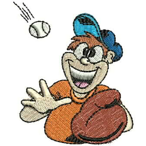 Machine Embroidery Designs - Baseball(1) - Threadart.com
