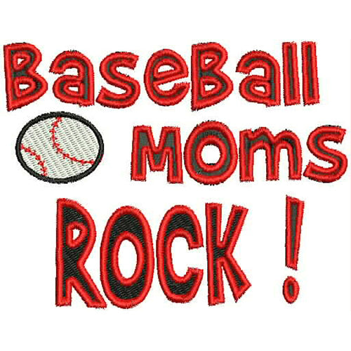 Machine Embroidery Designs - Baseball(1) - Threadart.com