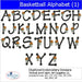 Machine Embroidery Designs - Basketball Alphabet 1 - Threadart.com