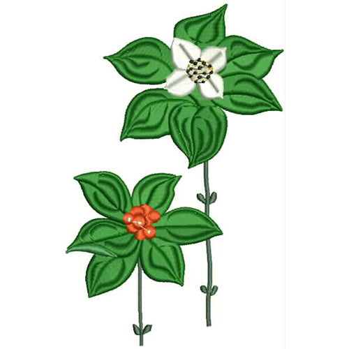 Machine Embroidery Designs - Wildflowers(1) - Threadart.com