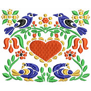 Machine Embroidery Designs - Folk Art(1) - Threadart.com