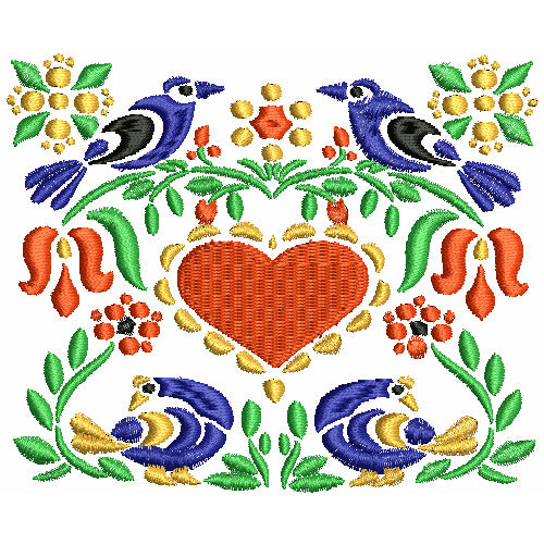 Machine Embroidery Designs - Folk Art(1) - Threadart.com
