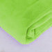 Plush Fleece Blanket - Lime Green - Threadart.com
