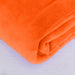 Plush Fleece Blanket - Orange - Threadart.com