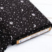 Premium Cotton Quilting Fabric Sold By The Yard - Patterned Space Black & White 3 - Threadart.com