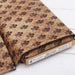 Premium Cotton Quilting Fabric Sold By The Yard - Patterned Brown 2 - Threadart.com