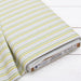 Premium Cotton Quilting Fabric Sold By The Yard - Patterned Stripe Yellow 6 - Threadart.com