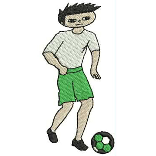 Machine Embroidery Designs - Boy Athletes(1) - Threadart.com