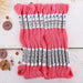 Bright Pink Premium Cotton Embroidery Floss - Box of 12 - Six Strand Thread - No. 609 - Threadart.com