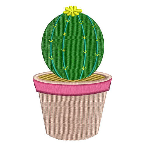 Machine Embroidery Designs - Cactus Garden - Threadart.com