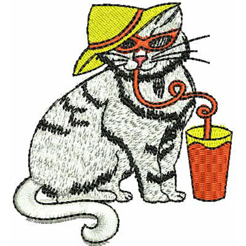 Machine Embroidery Designs - Cats(1) - Threadart.com