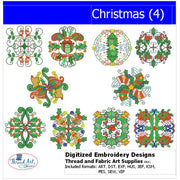 Machine Embroidery Designs - Christmas (4) - Threadart.com