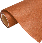 Copper Glitter Iron On Vinyl 20" Wide Sold By the Yard - Threadart.com